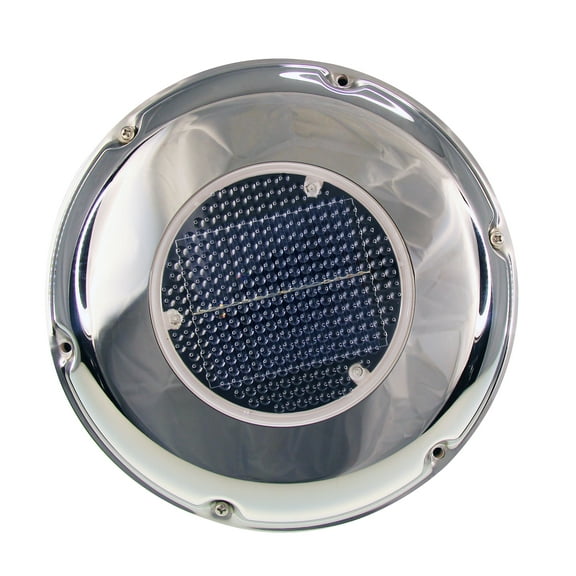 Pactrade Marine Boat Rechargeable Solar Powered Stainless Steel Ventilator Fan for Boat, Yacht, Home Camper, RVs