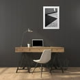 thumbnail image 3 of Joseph, Florentinus 17x24 White Modern Wood Framed Museum Art Print Titled - My Life Is A Zig Zag II, 3 of 4
