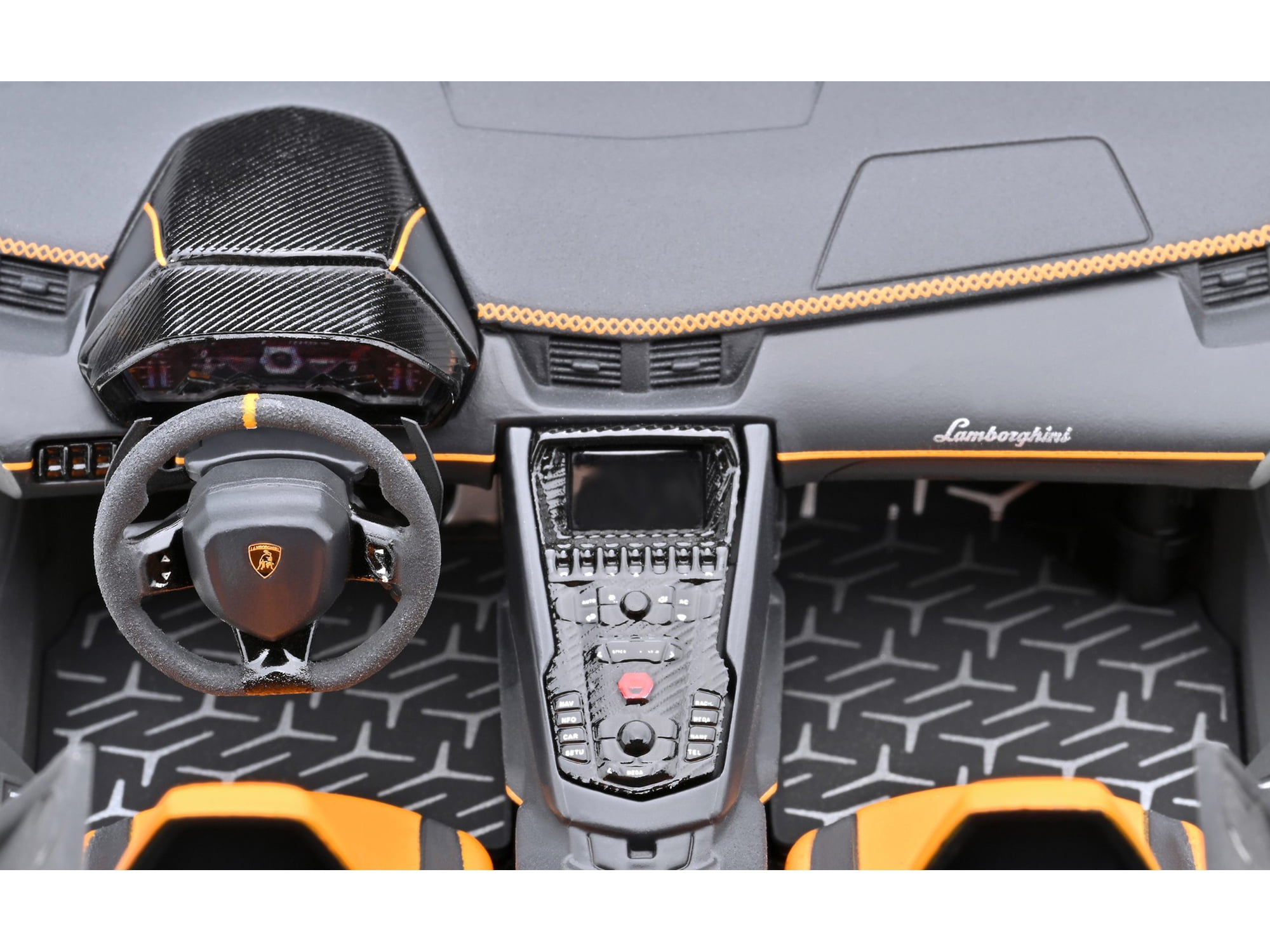 Lamborghini Aventador SVJ Arancio Atlas Pearl Orange 1/18 Model