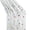 White, variant on Doghiosgha Embroidered Floral Daisy Tulle Table Runner Lightweight Sheer Table Runner for Party Wedding Birthday Dinner Table Decor, 27.5x118 Inch, White