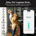 thumbnail image 5 of Smart Scale Ultra with 4.3" Color Display, Digital Scale for Body Weight BMI Muscle Mass, Heart Rate Monitor, Wi-Fi & Bluetooth Weight Scale with Baby/Pet/Lugga Mode, 400lbs, 5 of 9