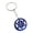 Blue, variant on Bdday Patio Decor Male and Female Small Gift Pendants Car Keychain Alloy Car Wheel Keychain Tire Rim Keychain Car Parts Model Key Chains Car Keyring Pendant