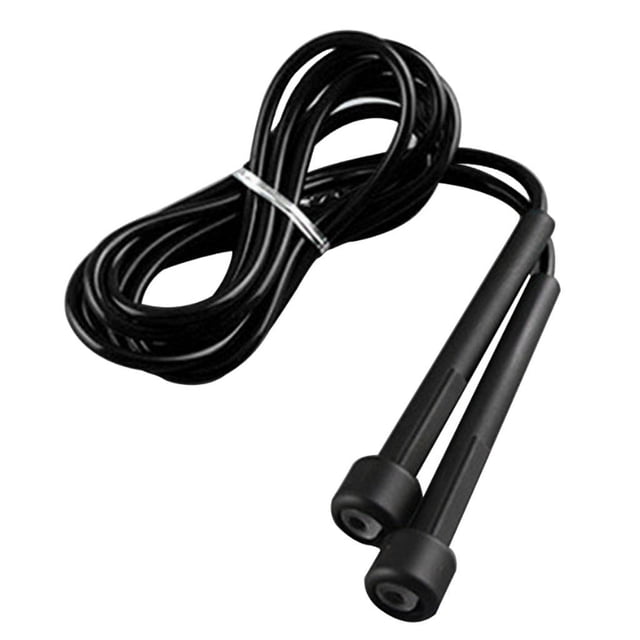 Saltar la cuerda Sharpla Entrenamiento Gimnasio aeróbico Boxeo Unisex Impermeable negro
