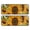 Beige Calligraphy Sunflower, variant on Kitchen Rugs Sets Of 2,Green Leaf Sunflower Pattern Anti Fatigue Kitchen Mat Rugs Non Slip Washable,Decorative Kitchen Floor Mats for Kitchen,Sink,Laundry,17"x47" 17"x47"