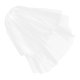 thumbnail image 1 of Veil for Bride Bridal Veil with Comb 1 Piece White Mesh Wedding Headpiece, 1 of 4