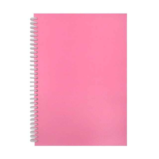 CAROOTU Sticker Collecting Album Reusable Sticker Book 40 Sheets A4/A5 PU Leather Cover for Scrapbook