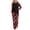 Women-Black, variant on REORIAFEE Womens Christmas Pajamas 2 Piece Set Loungewear Long Sleeve Top and Pant Santa Graphic Soft Sleepwear Black S-2XL