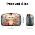 thumbnail image 5 of Bohemia Waterproof Oxford Cloth Charger Pouch USB Organizer Power Cord Box Organizer Cord and Cable Organizer Storage Pouch, 5.9x9.44x3.14 in., 5 of 6