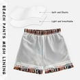 thumbnail image 3 of FORMRS Boys Swim Trunks Quick Dry Mesh Liner Boardshorts Sizes XS-XL, Baseball Pattern, 3 of 7