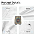 thumbnail image 5 of Cauagu Round Mandala Print Swim Trunks for Men,Youth Boys Swim Shorts Compression Liner Beach Shorts Boys' Swimming Shorts 7-20 Years Bathing Suit-Medium, 5 of 7