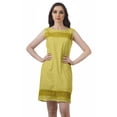 thumbnail image 1 of Moomaya Sleeveless Lace Shift Dress Printed Casual Dresses Women Short Dresses, 1 of 6