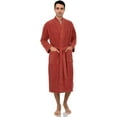 thumbnail image 3 of Men's Robe, Turkish Cotton Terry Kimono Bathrobe, 3 of 6