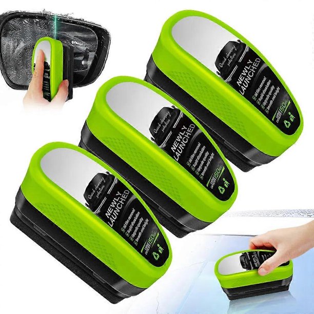 Glass Cleaner Car Oil Film Cleaning Brush, Car Window Oil Film Cleaning Brush, Car Window Cleaning Tools (3)