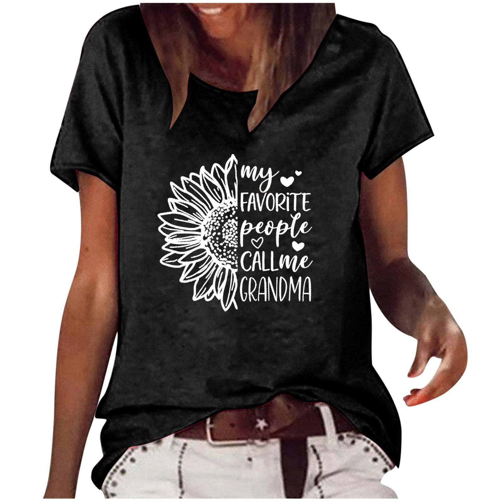 Camiseta rosa LLYwey Blusas de camiseta negra para Guatemala Ubuy