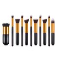 thumbnail image 2 of Juego de 11 brochas de maquillaje profesionales para rostro, base, polvos, rubor, sombra de ojos, herramienta de maquillaje, 2 of 8