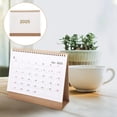 thumbnail image 3 of Miangastore Calendrier de Bureau 2025, Calendrier de Bureau à Clapet avec Design Autoportant pour le Nouvel An, Planification Mensuelle, Calendrier de Table Relié Filaire pour Bureau et Maison, 3 of 9