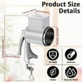 thumbnail image 2 of Manual Food Grinder Hand Grain Mill Grinder With Table Clamp Hand Crank Coffee Grinder For Wheat Coffee Spices Nuts Kitchen Acce ,Adjustable Grinding, 2 of 8