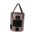 thumbnail image 2 of Cubo de pesca Cubo de camping 25L Contenedor multiusos para almacenamiento de agua Cubo plegable para jardinería Lavado de autos al aire libre marrón, 2 of 8