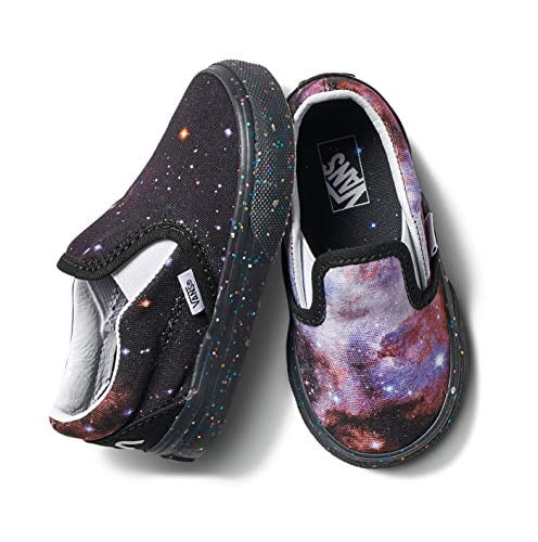 Vans Infant Toddler X NASA Space Voyager Galaxy Classic Slip-On Shoes ...