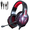 thumbnail image 1 of Stereo gaming headset blue game style, 1 of 5