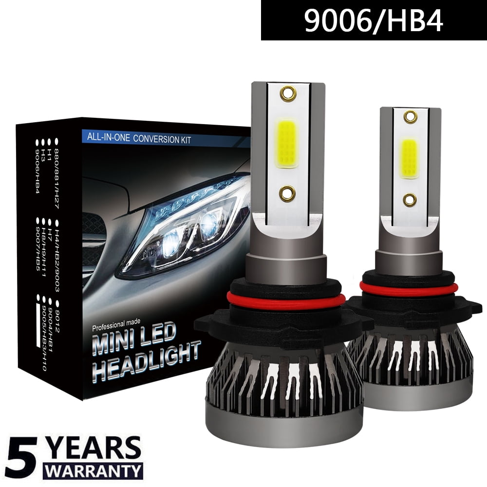 H4 9003 200W 20000LM LED Conversion Headlight KIT Hi/Low Beam 6000K Fog Lamp NEW