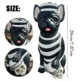 thumbnail image 2 of 2025 NEW French Bulldog Halloween Figurine | 7.87in Prisoner Design with Skull LED | Resin | Home Depot Exclusive | Indoor/Outdoor Home Decor, 2 of 8