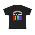thumbnail image 3 of Be You LGBT Pride Rainbow Flag Lesbian Gay Pride Ally Plus Size Tops for Women, 3 of 8