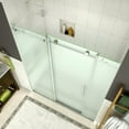 thumbnail image 5 of Aston Sdr984f-72-10 Coraline 76" High X 72" Wide Sliding Frameless Shower Door - Stainless, 5 of 7