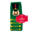 thumbnail image 2 of Holiday Time Women's Nutcracker 3D Cozy Crew Socks, 1-Pack, Size 4-10, 2 of 7