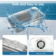 thumbnail image 4 of ABCISI Waterproof Storage Case, Outdoor Survival Waterproof Dry Box Case Shockproof Storage Case Airtight Carry Box Container for Outdoor Boating Camping(Transparent), 4 of 9