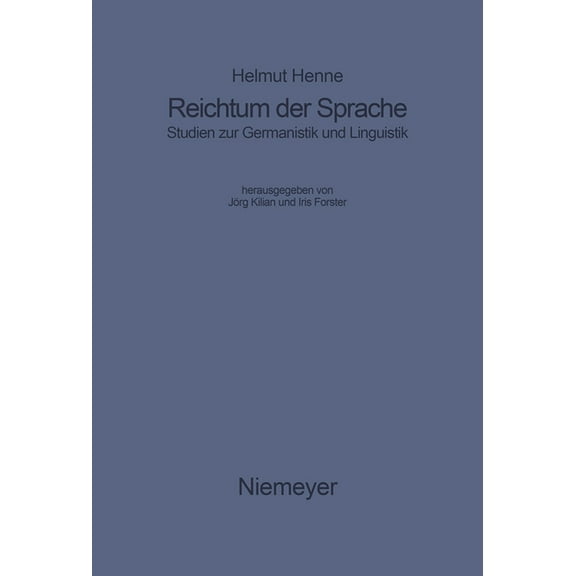 Reichtum der Sprache, (Hardcover)