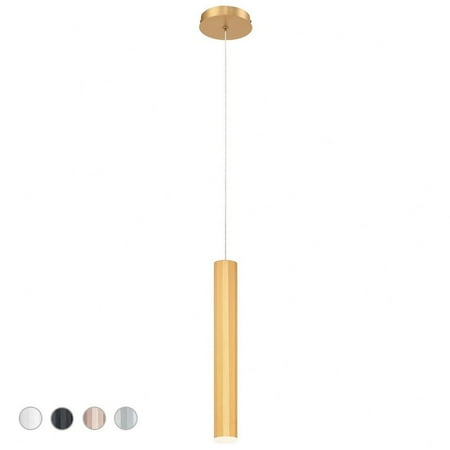 

16 inch 4.3W 1 Led Pendant-Black Finish Bailey Street Home 79-Bel-3366657