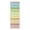 Creamy Vanilla Nude, variant on 1 Sheet (200 Pcs) Aesthetic Sticky Page Tabs in Earthy Coffee Brown, Translucent Writable Book Flags with Built-in Ruler Base, Vintage Index Tabs for Book Annotation