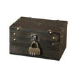 thumbnail image 4 of Pirate Themed Treasured Storage Box Featuring Cryptics Code Mechanism Handcraft Home Accent Statements Pieces, 4 of 9