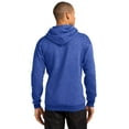 thumbnail image 2 of Port & Company Core Fleece Pullover Hooded Sweatshirt-2XL (Heather Royal), 2 of 6