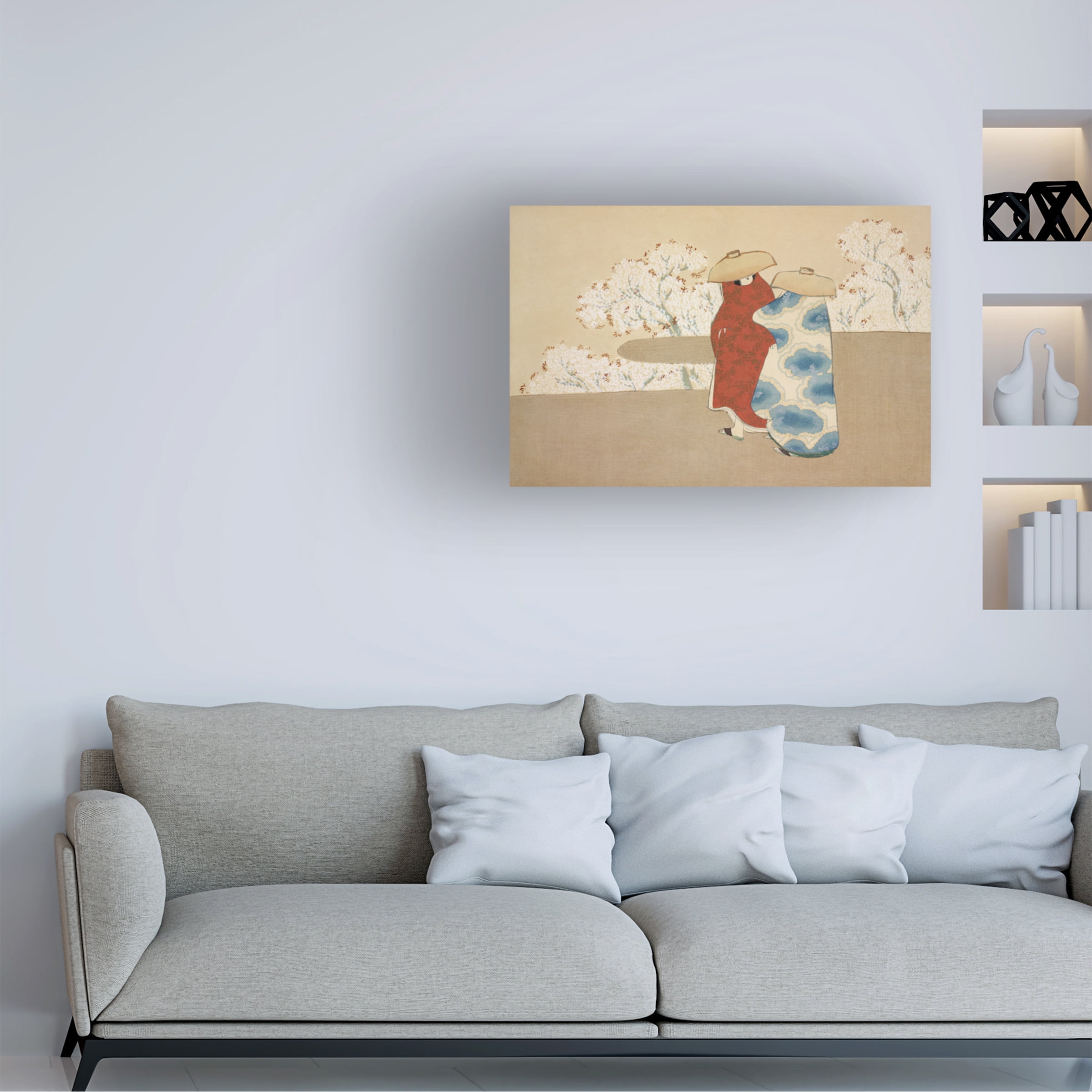 Pictufy 'Hanami season from Momoyogusa' Canvas Art