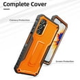 thumbnail image 5 of ExoGuard For Samsung Galaxy A14 5G Case, Phone Case with Screen Protector and Kickstand (Orange), 5 of 8