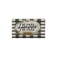 thumbnail image 2 of Green Plaid Rugs and Mats Non Skid Washable Absorbent Microfiber Soft Kitchen Mat for Floor Set Of 2 Decor Stain Resistant 17"x47"+17"x30", 2 of 7