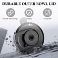thumbnail image 3 of Outer Bowl Lid for Ninja NC301 Ice Cream Maker, Reusable Ninja Creami Replacement Lid, Compatible Ninja NC299AMZ/NC301/NC300/NC201/NC101 Series (NO Paddle), 3 of 6