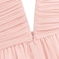 thumbnail image 7 of TSSOE Kids Big Girls Long Bridesmaid Dress Juniors Formal Wedding Pageant Party Prom Maxi Gowns Pearl Pink 16, 7 of 7
