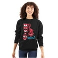thumbnail image 3 of Street Fighter 90s Arcade Gamer Ryu Sweatshirt for Men or Women Brisco Brands S, 3 of 6