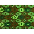 thumbnail image 1 of Ahgly Company Indoor Rectangle Abstract Green Modern Area Rugs, 5' x 8', 1 of 4