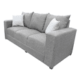 thumbnail image 3 of Sofa EL BAZAR STORE Miami Lino Gris Plata 3 Plazas Modular Moderno, 3 of 4