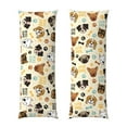 thumbnail image 5 of Cute Dog Body Pillow Pillowcase One Size Body Pillow Cover with Hidden Zipper Body Pillow Case Gifts for Women Men Boys Girls, 5 of 6