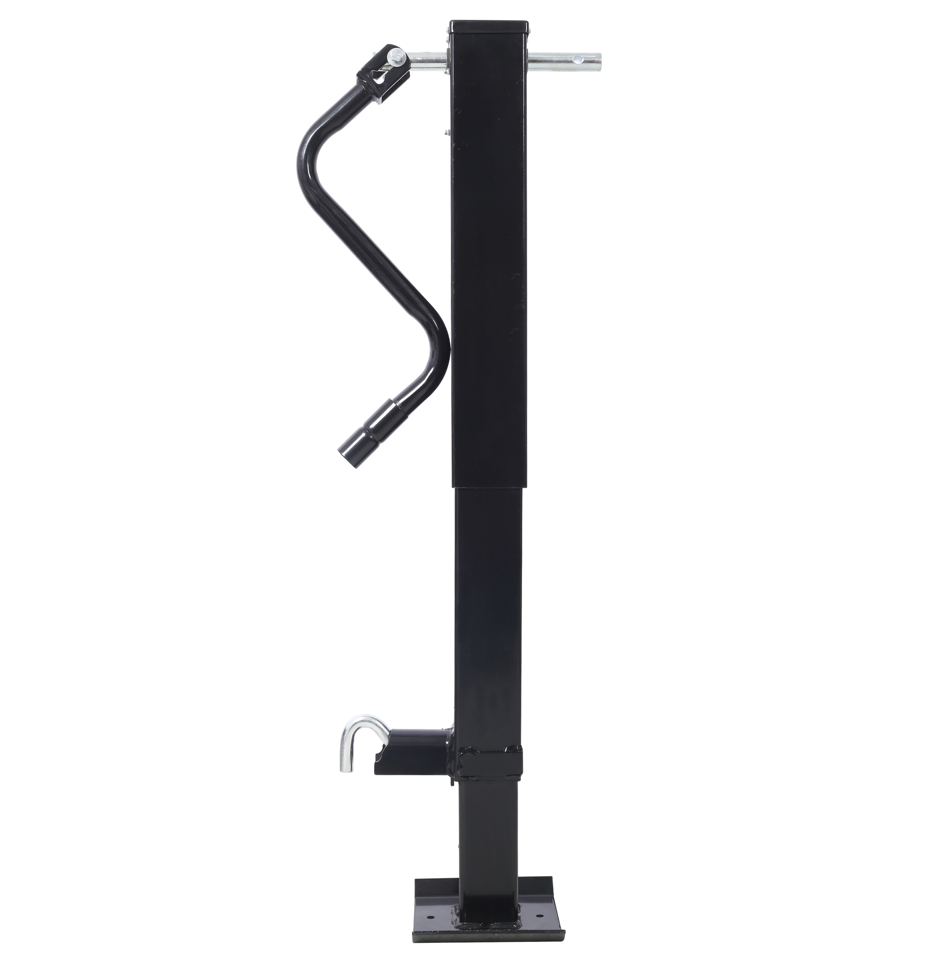 Trailer Jack 12000 lbs Weld On Sidewind Crank Heavy Duty 26 Inch Travel Square Tube
