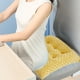 thumbnail image 4 of Cojín para asiento de casa | Cojín grueso para silla | Cojín cuadrado con textura de terciopelo repujado para sofá de sala, silla de oficina, escritorio de estudiante | 40x40cm | 1 pieza, 4 of 6