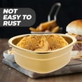 thumbnail image 4 of WHAMVOX Plato En De Acero Inoxidable Dorado Para Servir Postres Y Snacks, 4 of 8