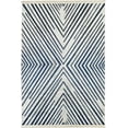 thumbnail image 2 of Alfa Rich 4x6 Area Rugs, Ultra-Thin Geometric Grey Blue Rug, Non-Slip Machine Washable, Easy Clean, Pet Friendly Rugs, 2 of 6