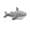 C002- Gray, variant on Cuddle Pillow, Plush Shark Pillow, Stuffed Animal Pillow, Bedtime Plush, 14 Inch Gray Cozy Shark Fluffy Doll 1Pc, Ribbed White Belly Plush Comfort Cushion for Napping and