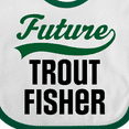 thumbnail image 4 of Inktastic Fishing Future Trout Fisher Boys or Girls Baby Bib, 4 of 4